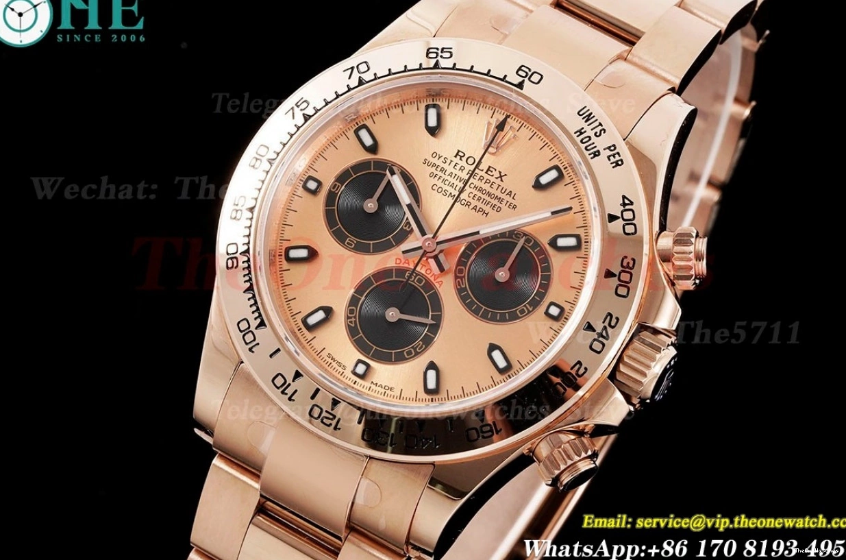 RG 116505 40mm RG Blk SA4130 RG Daytona KING 0103